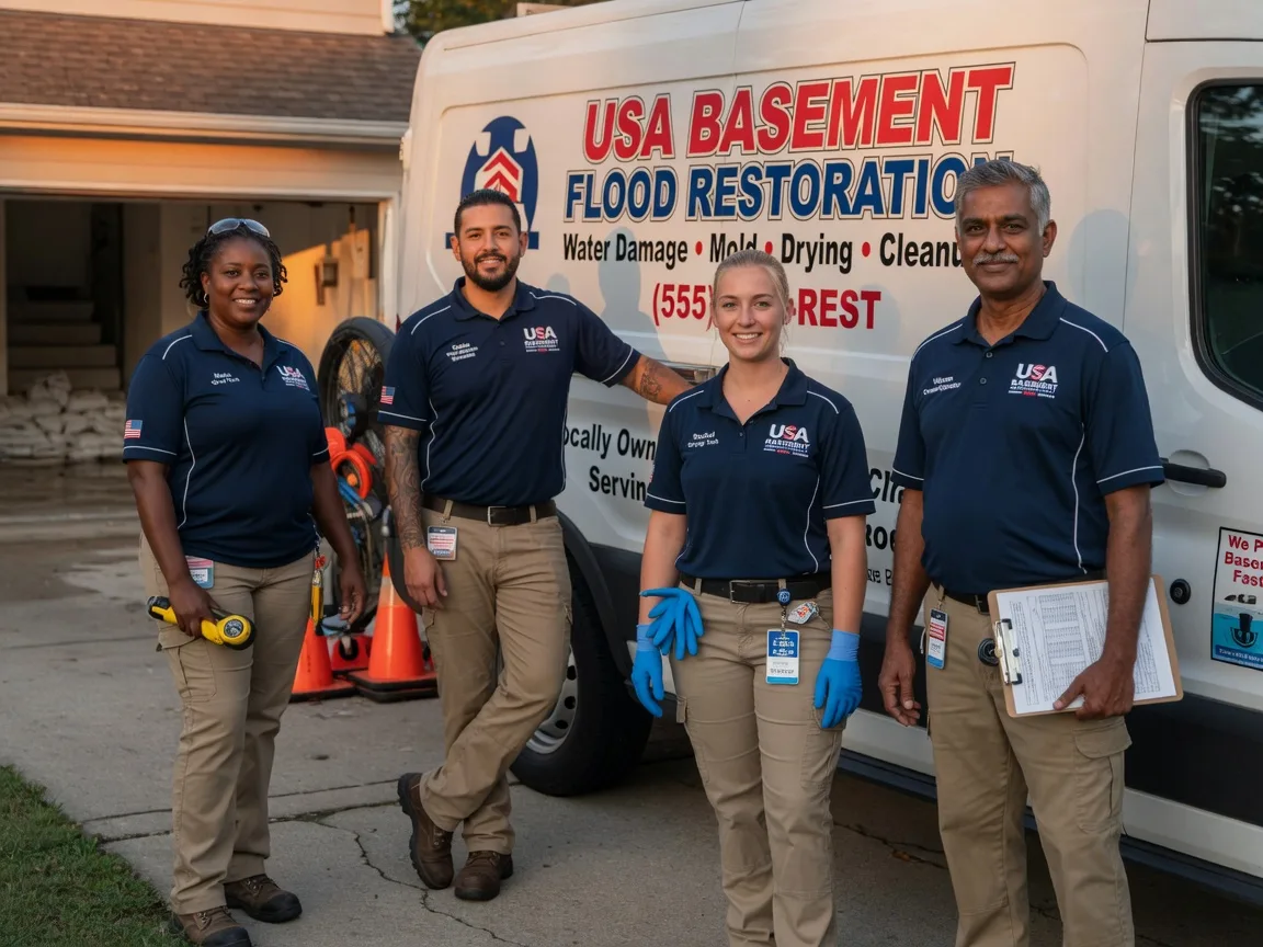 Basement Flood Cleanup company in Everton, MO